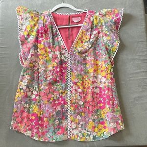 ✨ Kate spade floral blouse